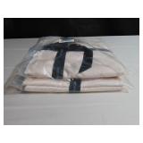 2 Pack Twin Blush 100% Cotton Sateen Flate Sheet Separate | BOKSER HOME