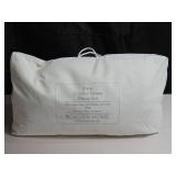 2 Pack King Size Firm White Duck Feather & Down Bed Pillow | BOKSER HOME