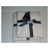 2 Pack Full Blush 100% Cotton Percale Flat Sheet Separate | BOKSER HOME