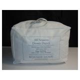 BOKSER Home All Season 700 Fill Power Luxury Down Duvet Comforter Insert King - Cal King