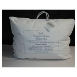 2 Pack Standard Size Soft White Duck Feather & Down Bed Pillow | BOKSER HOME