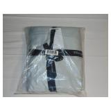 Queen Size Pebble Gray 100% Cotton Sateen Fitted Sheet Bokser Home