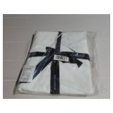 White Twin Xl Flat Sheet 100% Cotton Perscale BOKSER HOME