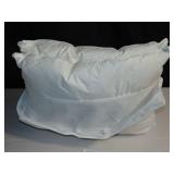 2 Pack Standard Size Soft White Duck Feather & Down Bed Pillow | BOKSER HOME