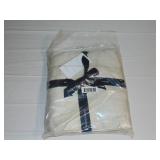 Size Full- Light Beige 100% Cotton Sateen Fitted Sheet Separate | BOKSER HOME