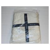 Size Full- Light Beige 100% Cotton Sateen Fitted Sheet Separate | BOKSER HOME