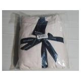 Size King Blush 100% Cotton Sateen Fitted Sheet Separate | BOKSER HOME