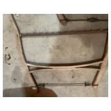 Chain saw, 2 hand saws