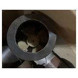 Misc sanding discs, craftsman tool box, misc