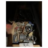 Military box w/contents