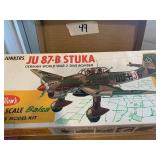 German WW2 Dive bomber balsa kit