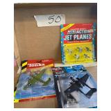 Misc plane kits, Schwans model bank, more