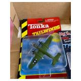 Misc plane kits, Schwans model bank, more