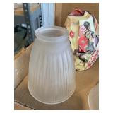 Blue vintage jars, more