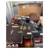 Tripod, cases and misc camera items