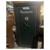 Gun safe, has combination