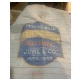 Vintage flour and sugar sacks