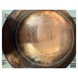Wallace Silverplated Bowl, Eleanor Bavaria Serving Dish & D.E. McNicol East Liverpool Bowl