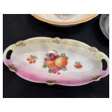 Wallace Silverplated Bowl, Eleanor Bavaria Serving Dish & D.E. McNicol East Liverpool Bowl