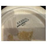 Wallace Silverplated Bowl, Eleanor Bavaria Serving Dish & D.E. McNicol East Liverpool Bowl