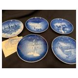 Bing & Grondahl Decorative Plates 1972-1975, 1995