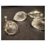 Swarovski Crystal Swans and One from Sweden