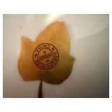 W.Pickard China Hand painted Set with 6 Gold Rimmed Dessert Plates