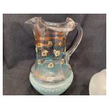 Decanter, Pitcher & Glasses