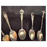 Sterling Silver Spoon Collection from Travels
