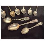Sterling Silver Spoon Collection from Travels