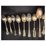 Sterling Silver Spoon Collection from Travels