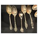 Sterling Silver Spoon Collection with Religious/Church  Themes