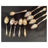 Sterling Silver Spoon Collection with Religious/Church  Themes