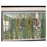 Stunning Tiger Artwork Print by Ikki Matsumoto
