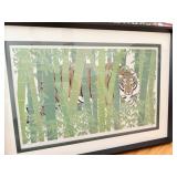 Stunning Tiger Artwork Print by Ikki Matsumoto