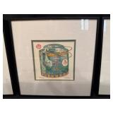 Collection of Original Artwork from Hong Kong & Mediterranean Bowl