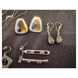 Stunning Sterling Silver Earring Collection
