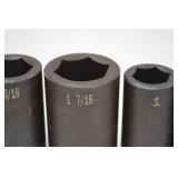 Hand Tool Lot - 7-Piece SAE 3/4" drive Impact Socket Set (SK)