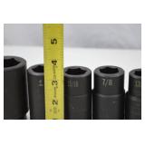 Hand Tool Lot - 7-Piece SAE 3/4" drive Impact Socket Set (SK)