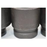 Hand tool lot: SAE 3/4" drive SK impact socket set, 6 pcs