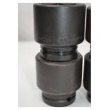 Assorted S-K Impact Sockets, Metric Sizes 27mm-42mm