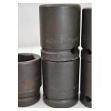 Assorted S-K Impact Sockets, Metric Sizes 27mm-42mm