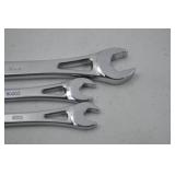 SK Ratcheting Combination Wrench Lot - 8mm, 10mm, 15mm