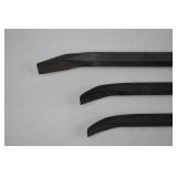 SK Hand Tool Lot - 3 Steel Pry Bars, Model 6683