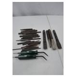 Hand tool lot - SK punches and chisels assortment
