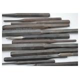 Hand tool lot - SK punches and chisels assortment