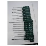 SK Hand Tool Screwdriver Set, 17 Piece