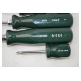 SK Hand Tool Screwdriver Set, 17 Piece