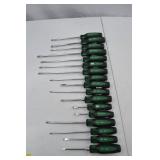 SK Hand Tool Lot - 17-Piece Professional Screwdriver Set