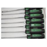 SK Hand Tool Lot - 17-Piece Professional Screwdriver Set